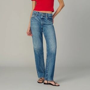 JOE’S  The Niki Mid-Rise Boyfriend Jeans 100% Cotton Size 27 Raw Edge Hem